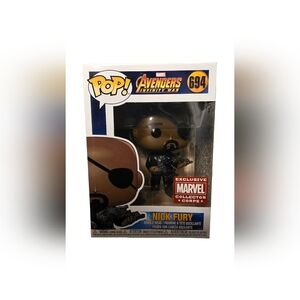 Funko POP! Marvel MCU Nick Fury #694 Avengers Infinity War MCC Exclusive